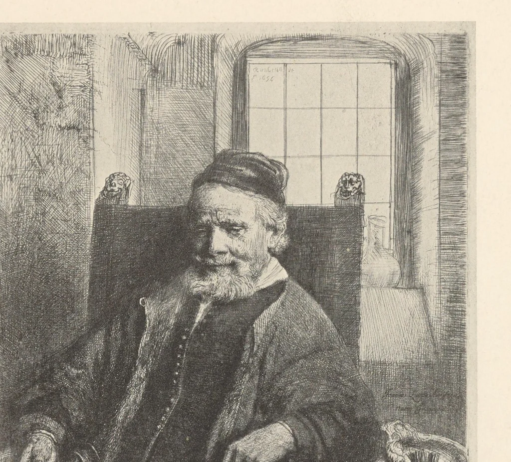 An illustration from The great painter-etchers from Rembrandt to Whistler, 1914, leaf 87