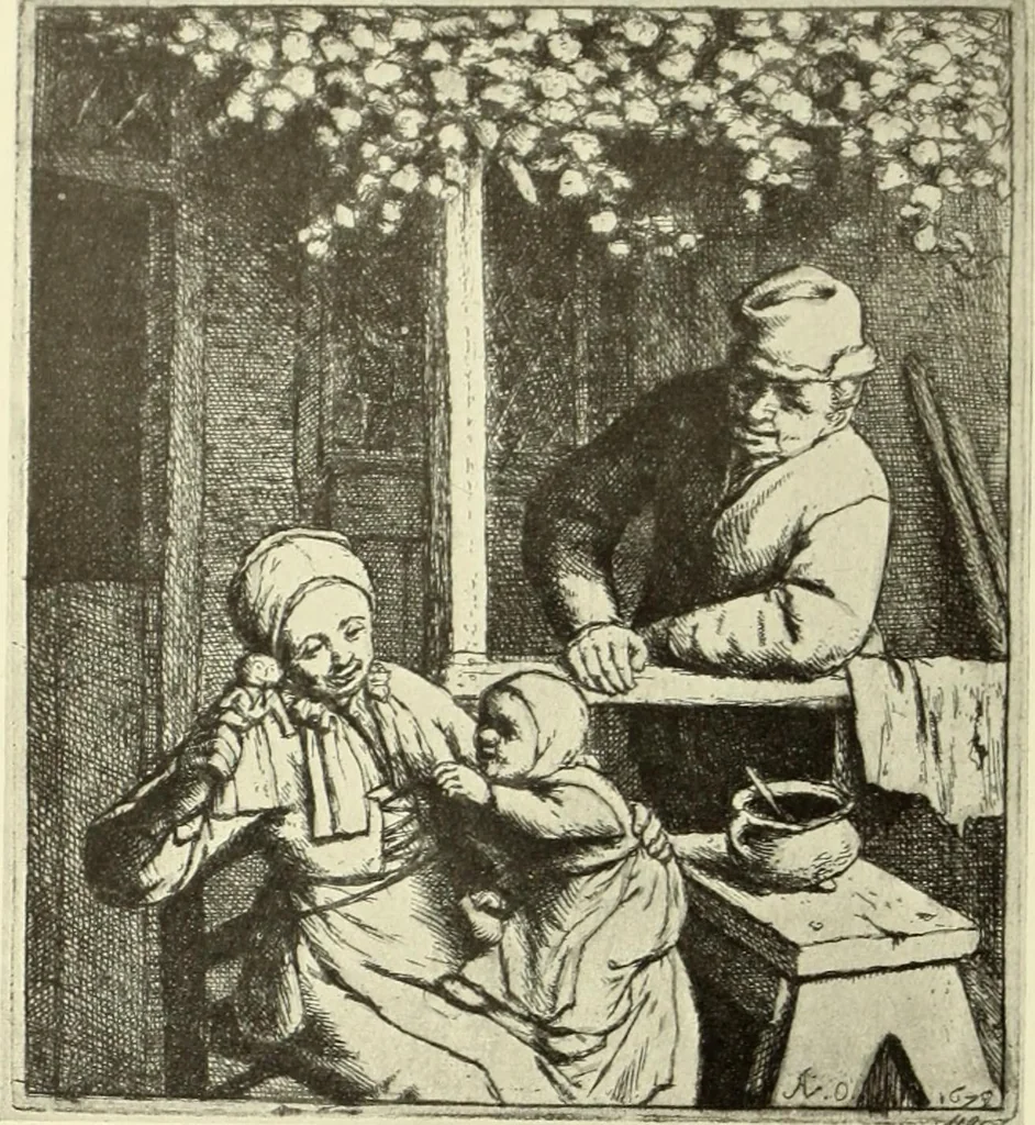 An illustration from The great painter-etchers from Rembrandt to Whistler, 1914, leaf 101