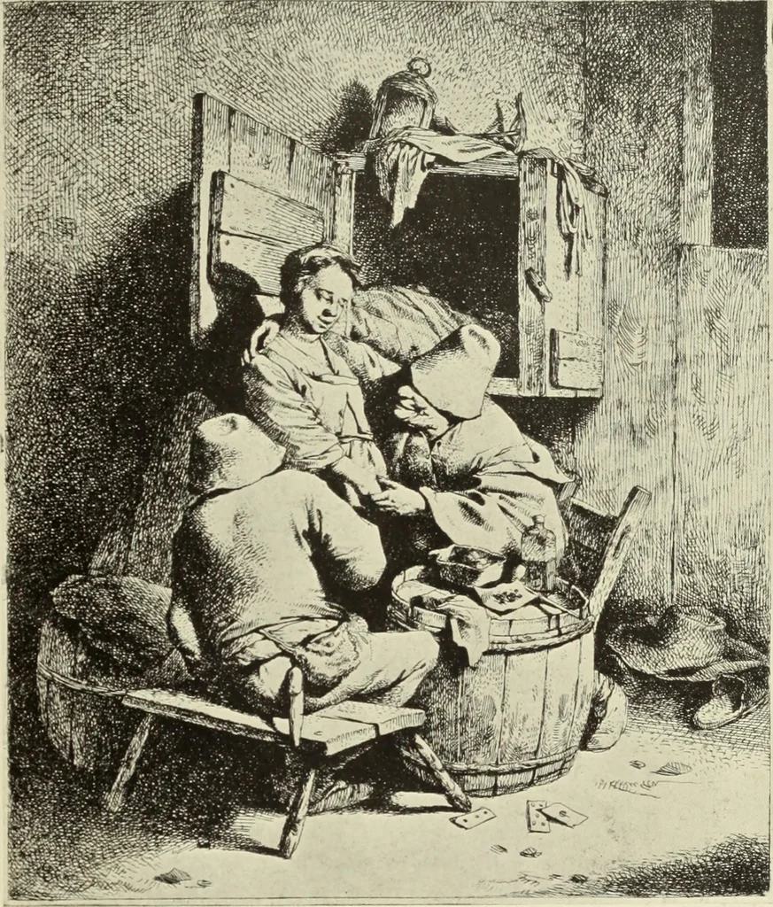 An illustration from The great painter-etchers from Rembrandt to Whistler, 1914, leaf 106