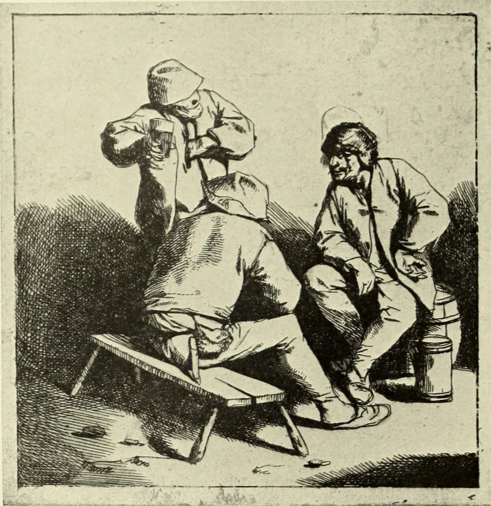 An illustration from The great painter-etchers from Rembrandt to Whistler, 1914, leaf 107