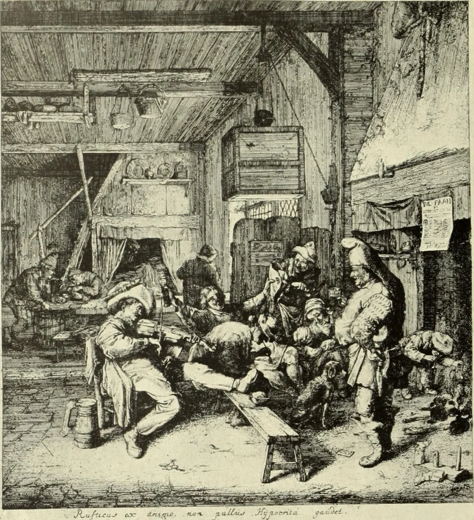 An illustration from The great painter-etchers from Rembrandt to Whistler, 1914, leaf 111