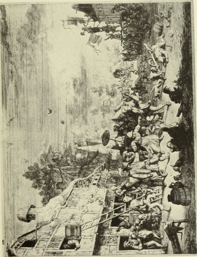An illustration from The great painter-etchers from Rembrandt to Whistler, 1914, leaf 112
