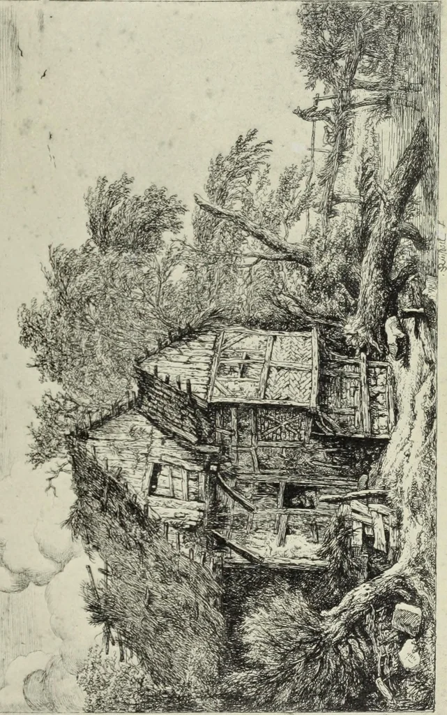 An illustration from The great painter-etchers from Rembrandt to Whistler, 1914, leaf 124
