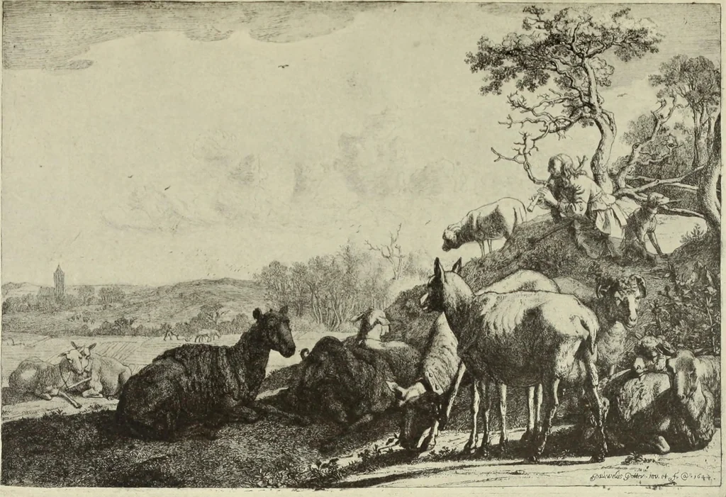 An illustration from The great painter-etchers from Rembrandt to Whistler, 1914, leaf 132