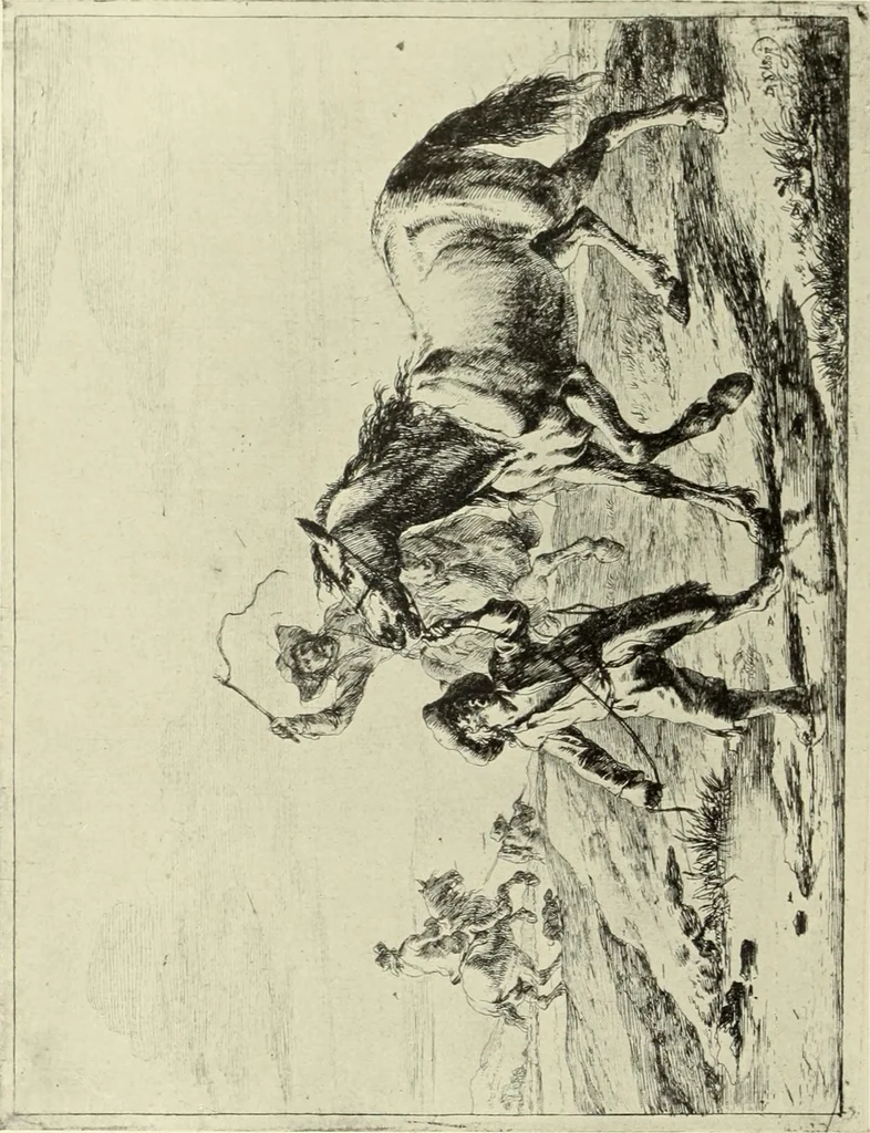 An illustration from The great painter-etchers from Rembrandt to Whistler, 1914, leaf 135