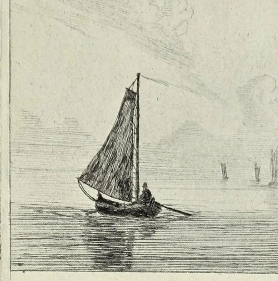 An illustration from The great painter-etchers from Rembrandt to Whistler, 1914, leaf 138