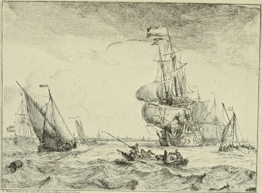 An illustration from The great painter-etchers from Rembrandt to Whistler, 1914, leaf 140