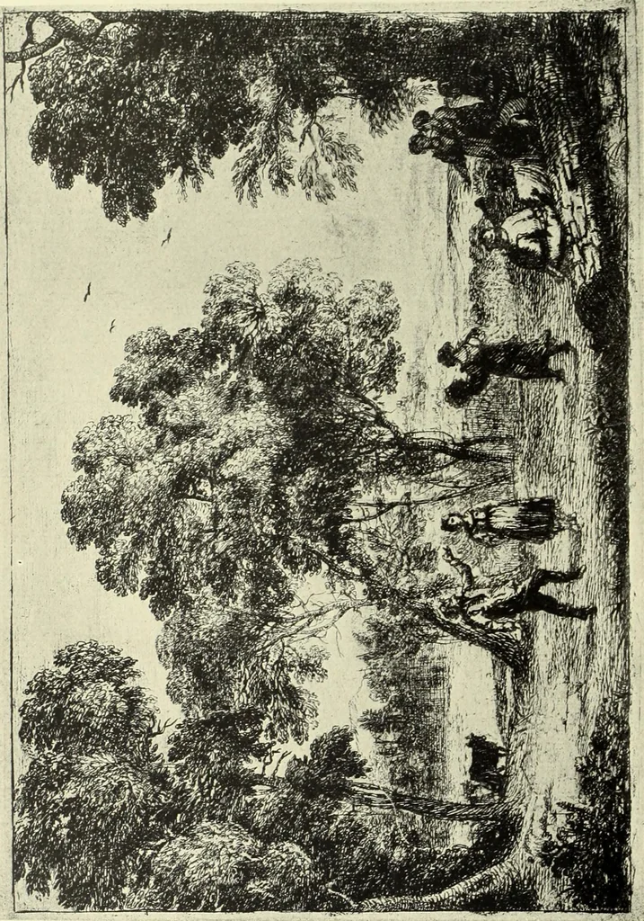 An illustration from The great painter-etchers from Rembrandt to Whistler, 1914, leaf 149