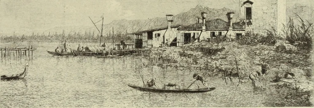 An illustration from The great painter-etchers from Rembrandt to Whistler, 1914, leaf 160