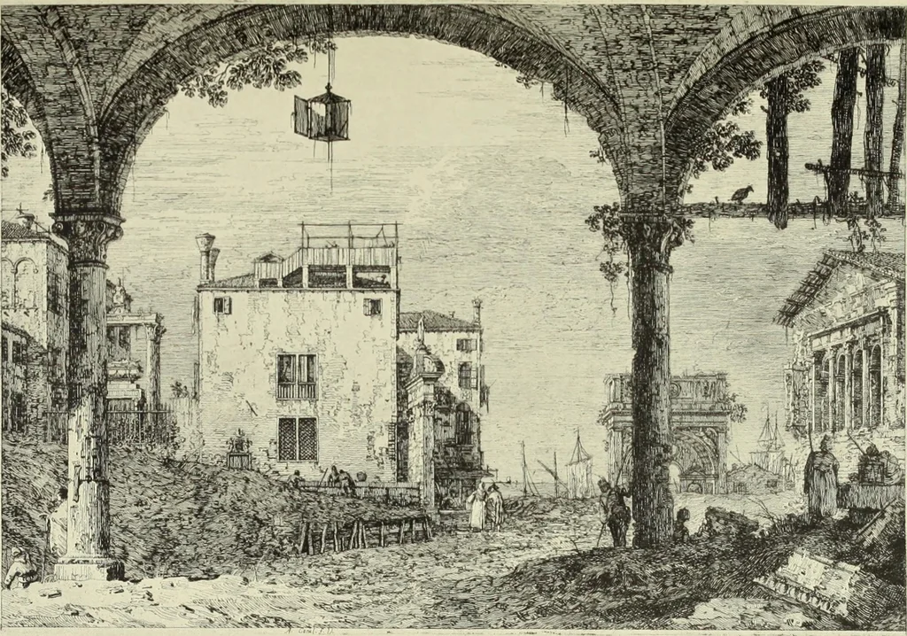 An illustration from The great painter-etchers from Rembrandt to Whistler, 1914, leaf 162