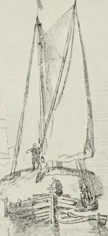 An illustration from The great painter-etchers from Rembrandt to Whistler, 1914, leaf 182