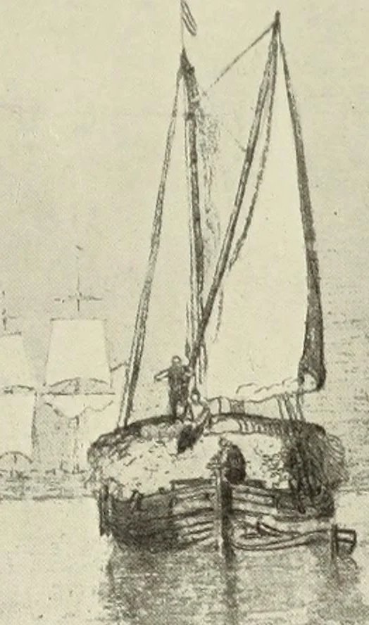 An illustration from The great painter-etchers from Rembrandt to Whistler, 1914, leaf 184