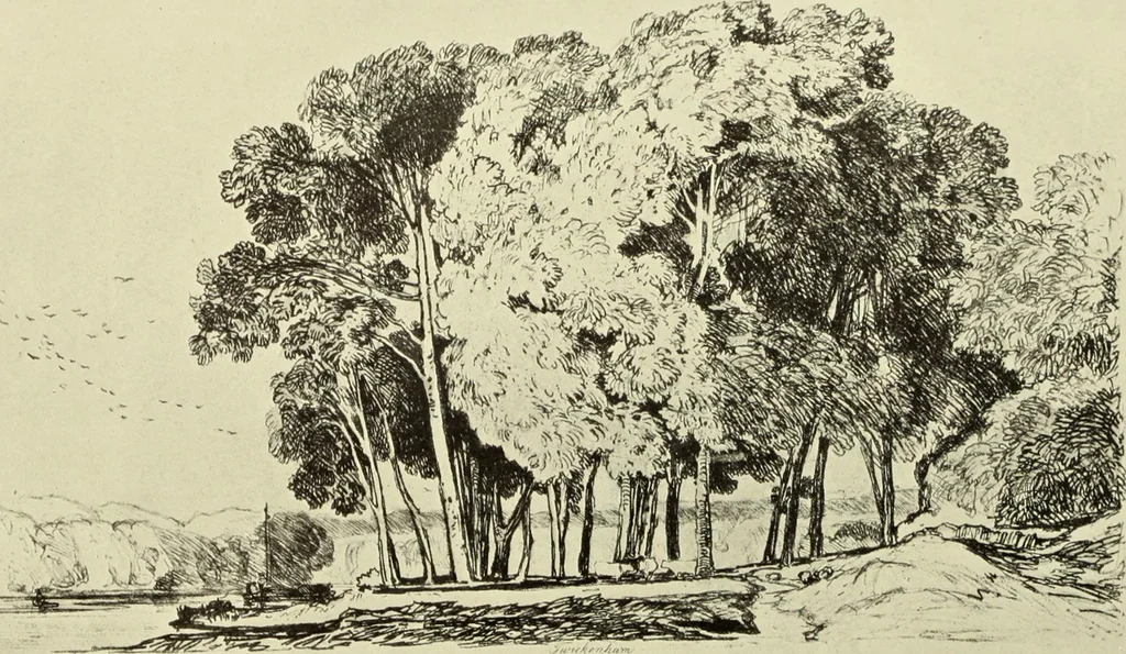 An illustration from The great painter-etchers from Rembrandt to Whistler, 1914, leaf 191