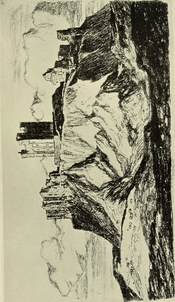 An illustration from The great painter-etchers from Rembrandt to Whistler, 1914, leaf 194