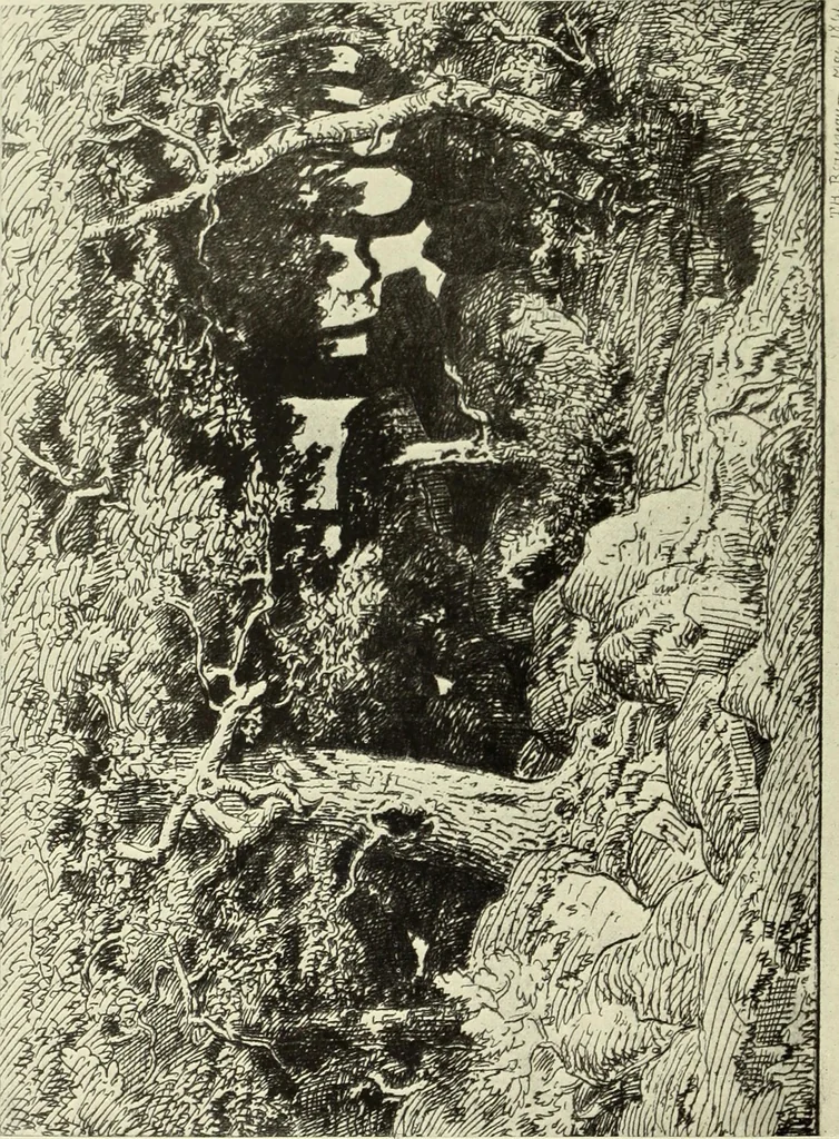 An illustration from The great painter-etchers from Rembrandt to Whistler, 1914, leaf 203