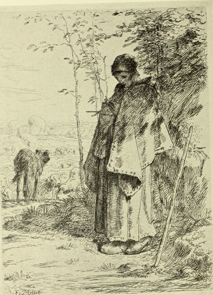 An illustration from The great painter-etchers from Rembrandt to Whistler, 1914, leaf 207