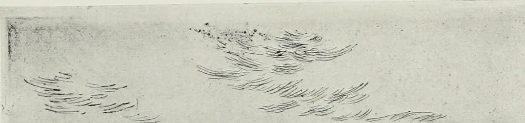An illustration from The great painter-etchers from Rembrandt to Whistler, 1914, leaf 210