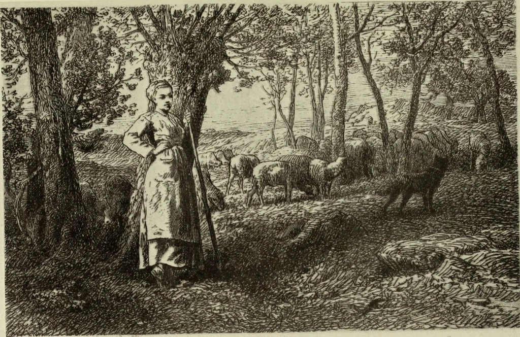 An illustration from The great painter-etchers from Rembrandt to Whistler, 1914, leaf 214