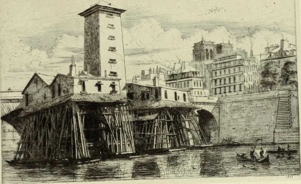 An illustration from The great painter-etchers from Rembrandt to Whistler, 1914, leaf 220
