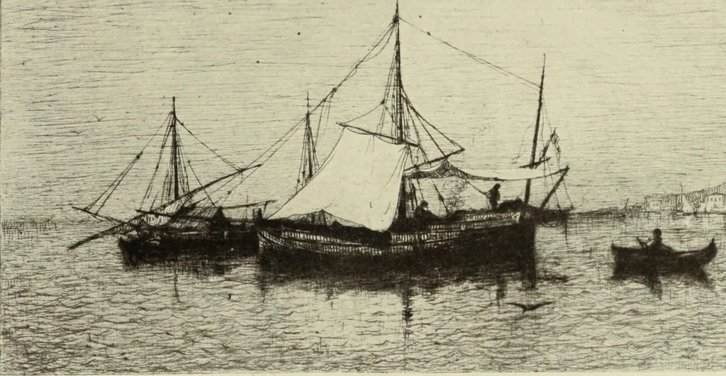 An illustration from The great painter-etchers from Rembrandt to Whistler, 1914, leaf 226