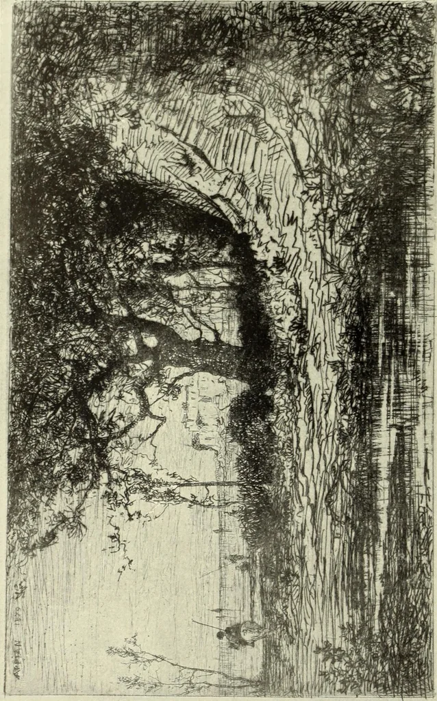 An illustration from The great painter-etchers from Rembrandt to Whistler, 1914, leaf 227