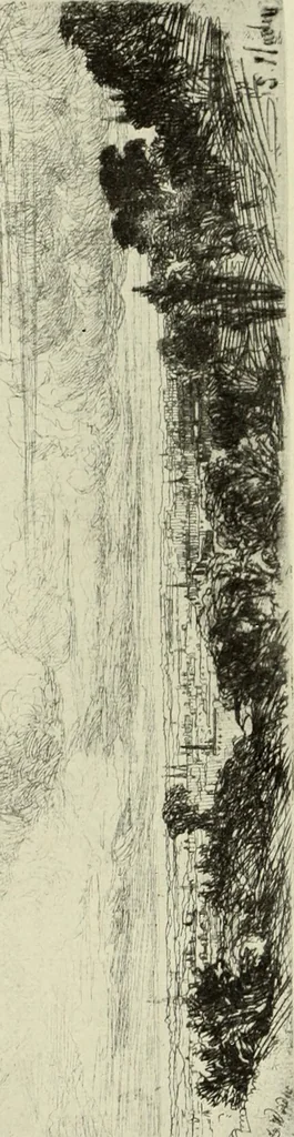 An illustration from The great painter-etchers from Rembrandt to Whistler, 1914, leaf 239