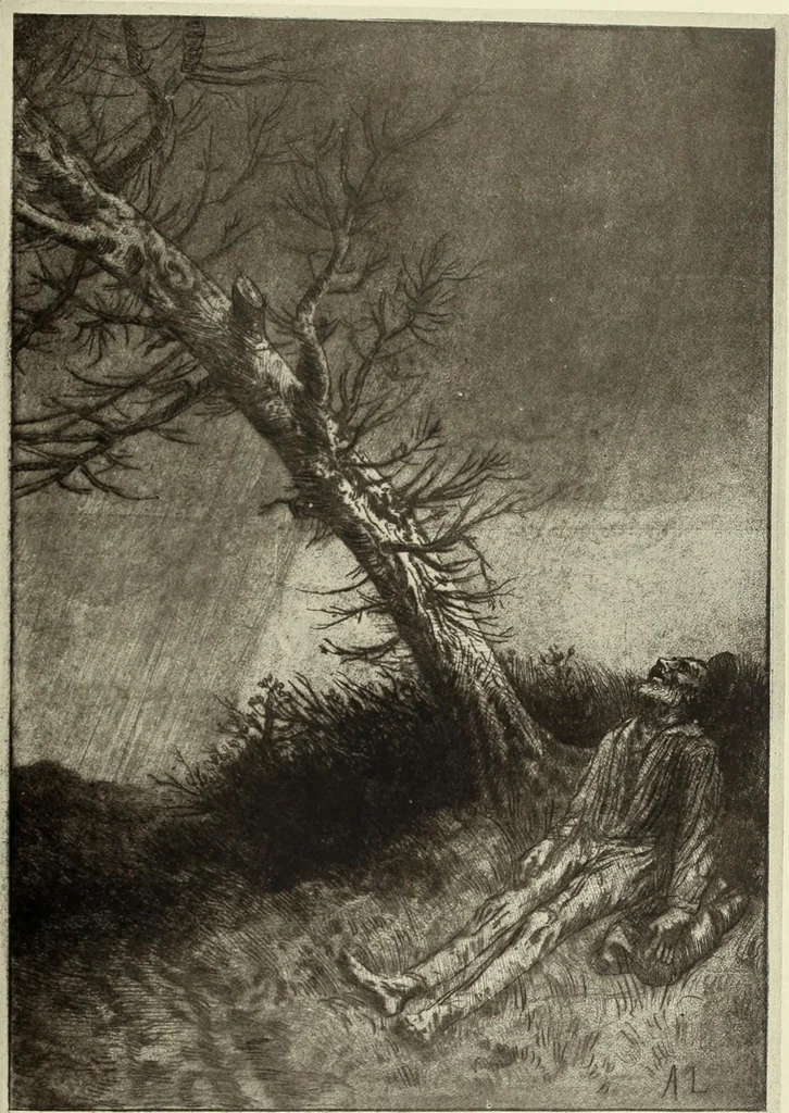 An illustration from The great painter-etchers from Rembrandt to Whistler, 1914, leaf 244