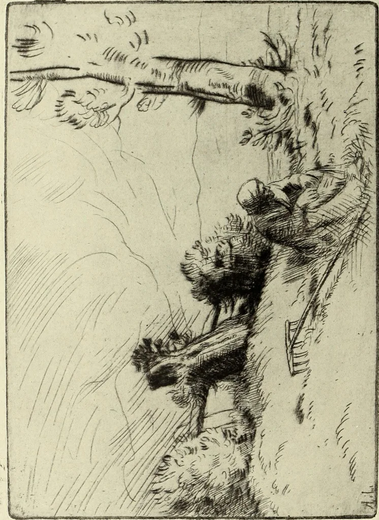 An illustration from The great painter-etchers from Rembrandt to Whistler, 1914, leaf 249
