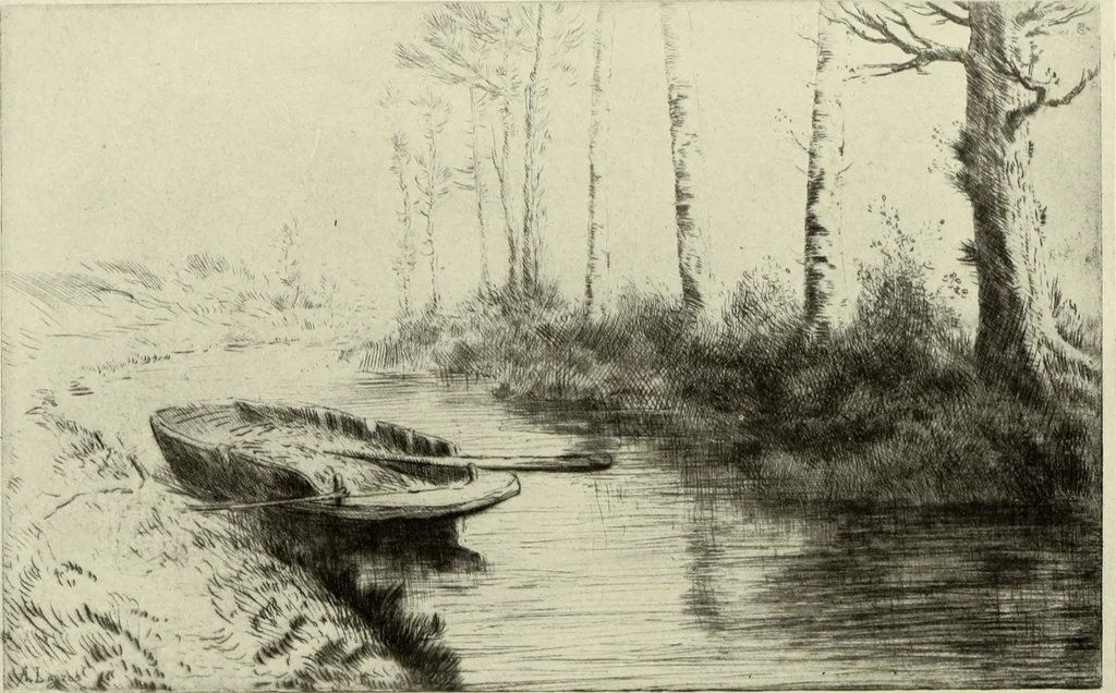 An illustration from The great painter-etchers from Rembrandt to Whistler, 1914, leaf 251