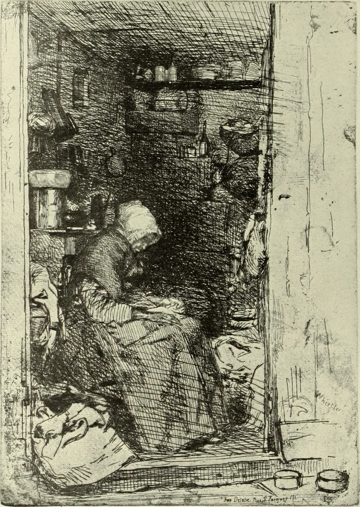 An illustration from The great painter-etchers from Rembrandt to Whistler, 1914, leaf 257