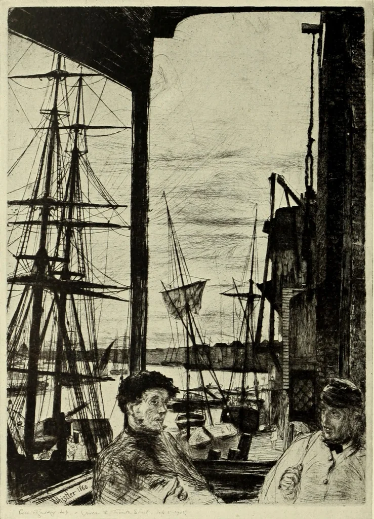 An illustration from The great painter-etchers from Rembrandt to Whistler, 1914, leaf 261