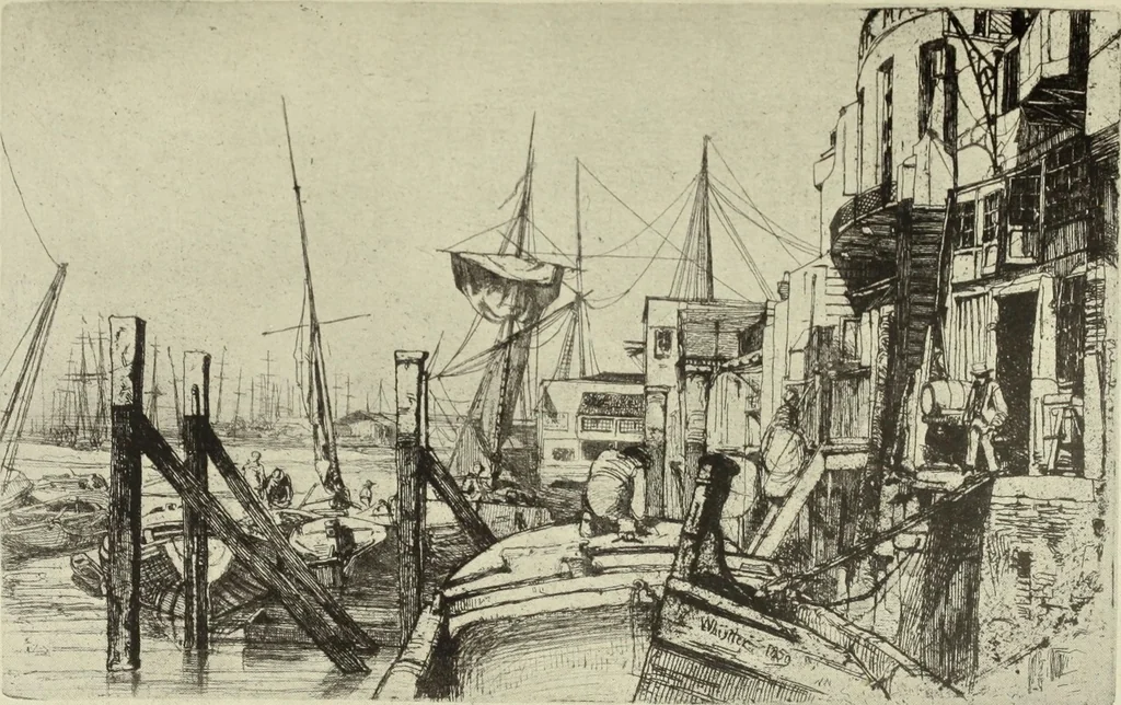 An illustration from The great painter-etchers from Rembrandt to Whistler, 1914, leaf 262