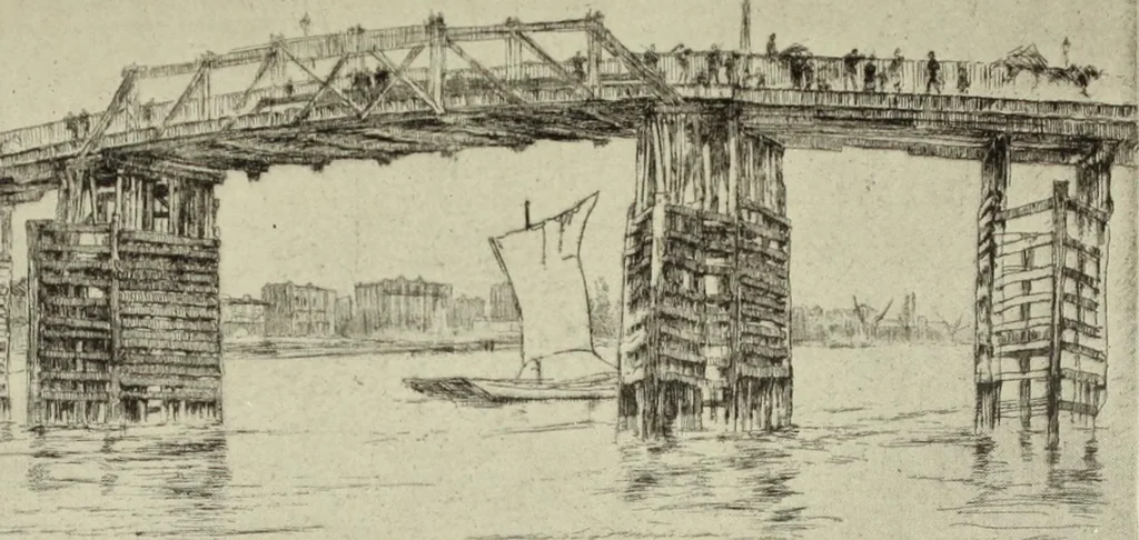 An illustration from The great painter-etchers from Rembrandt to Whistler, 1914, leaf 268