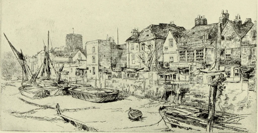 An illustration from The great painter-etchers from Rembrandt to Whistler, 1914, leaf 269