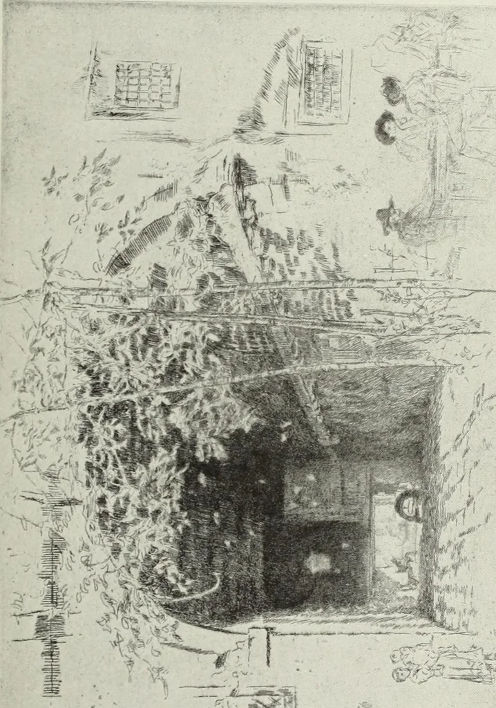 An illustration from The great painter-etchers from Rembrandt to Whistler, 1914, leaf 270