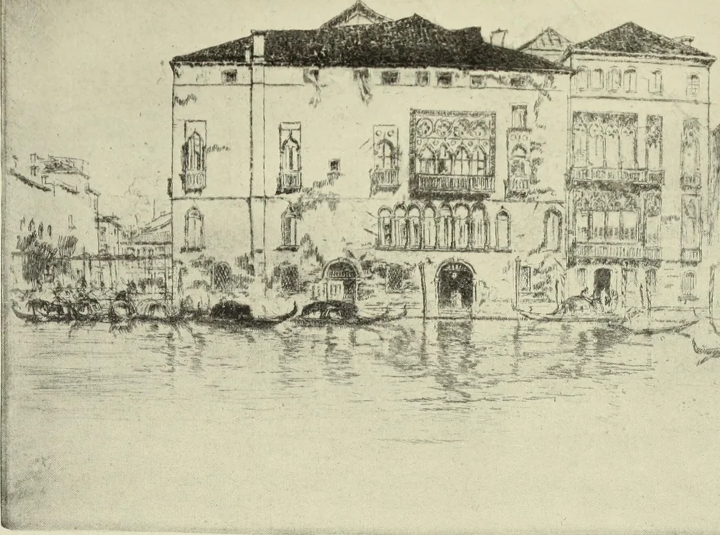 An illustration from The great painter-etchers from Rembrandt to Whistler, 1914, leaf 272