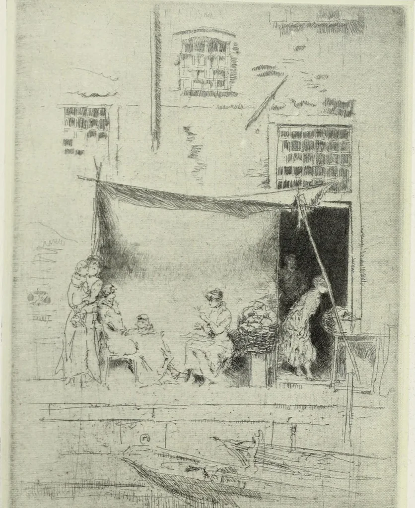 An illustration from The great painter-etchers from Rembrandt to Whistler, 1914, leaf 276