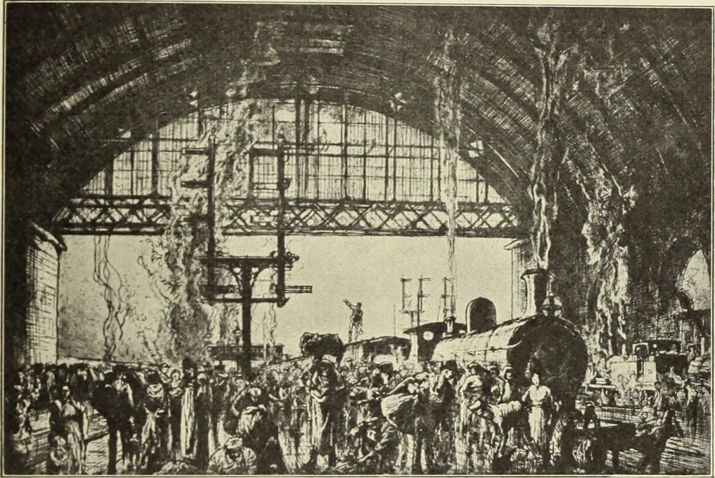 An illustration from The great painter-etchers from Rembrandt to Whistler, 1914, leaf 282