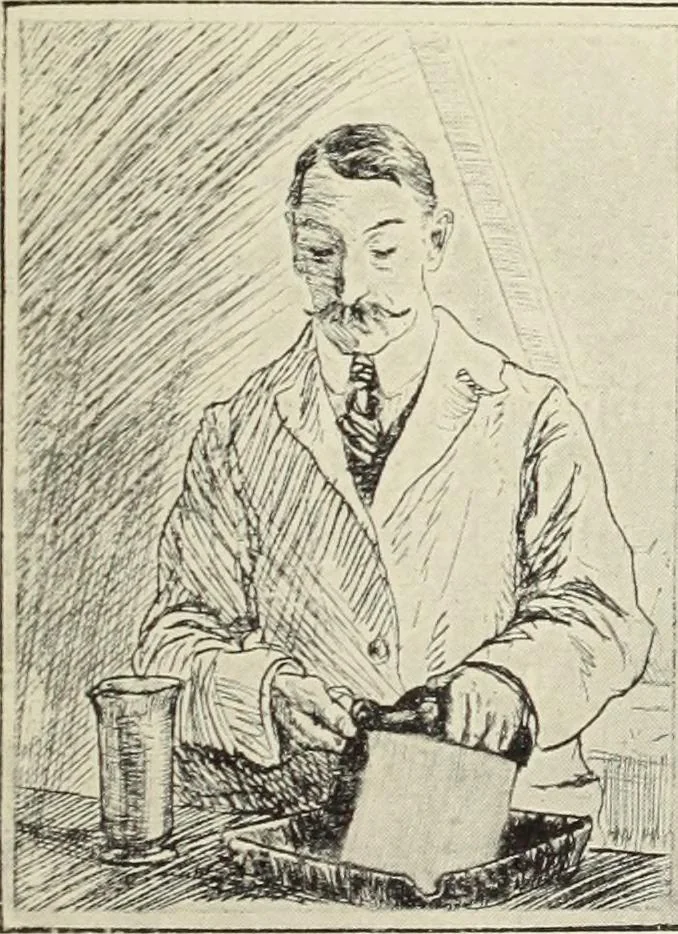 An illustration from The great painter-etchers from Rembrandt to Whistler, 1914, leaf 288