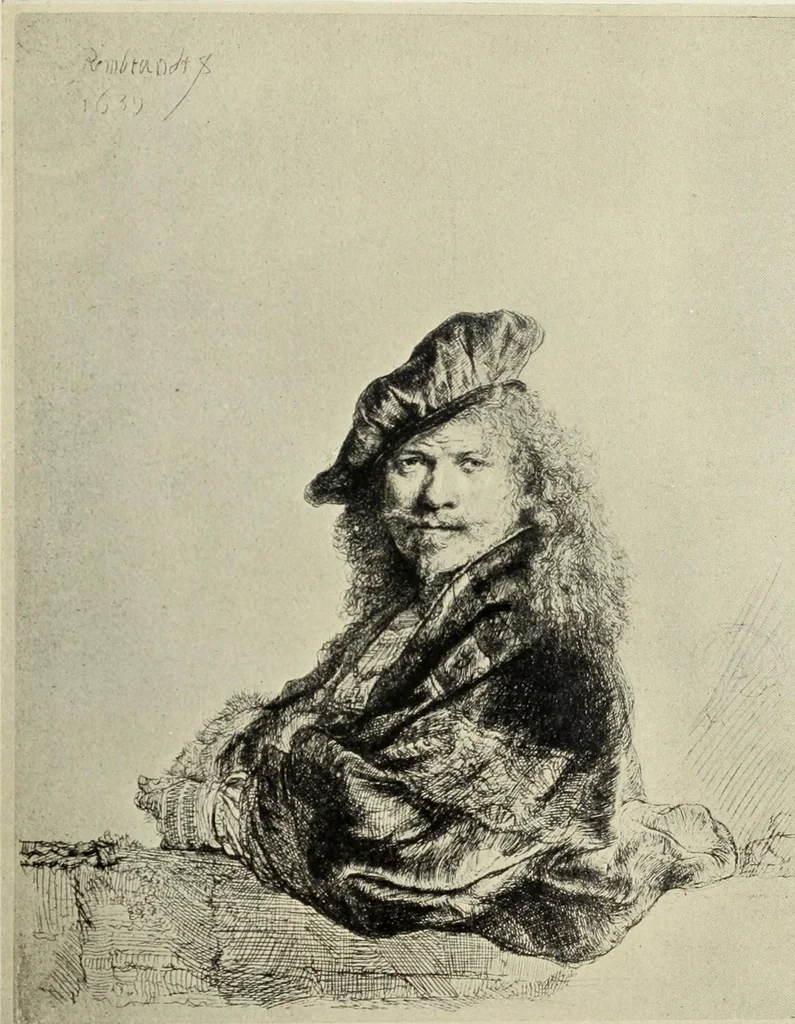 An illustration from The great painter-etchers from Rembrandt to Whistler, 1914, leaf 68