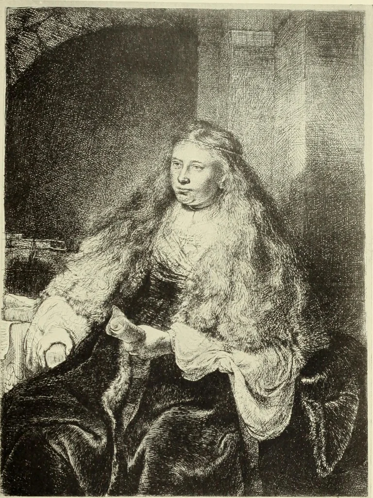 An illustration from The great painter-etchers from Rembrandt to Whistler, 1914, leaf 70