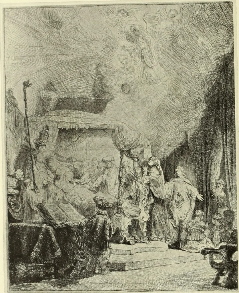 An illustration from The great painter-etchers from Rembrandt to Whistler, 1914, leaf 71
