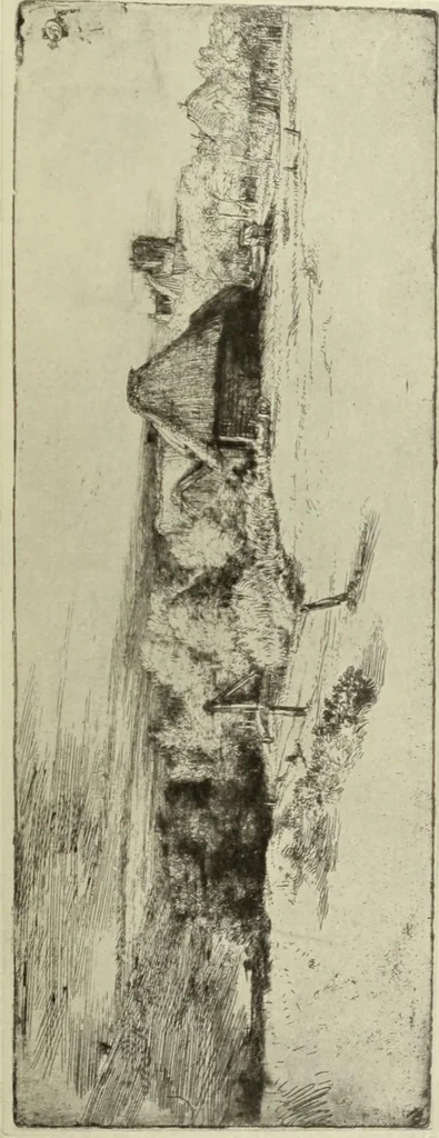 An illustration from The great painter-etchers from Rembrandt to Whistler, 1914, leaf 76