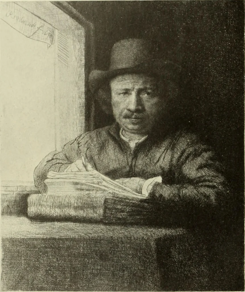 An illustration from The great painter-etchers from Rembrandt to Whistler, 1914, leaf 79
