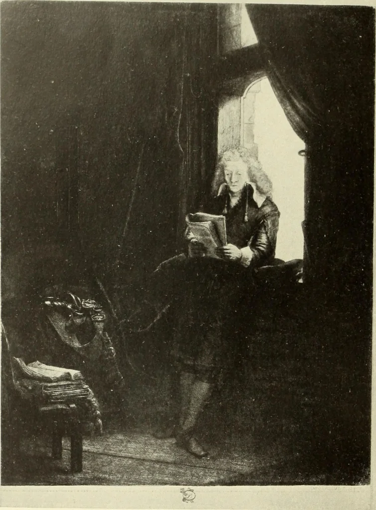 An illustration from The great painter-etchers from Rembrandt to Whistler, 1914, leaf 83