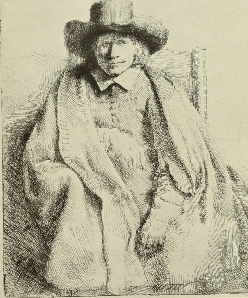 An illustration from The great painter-etchers from Rembrandt to Whistler, 1914, leaf 84