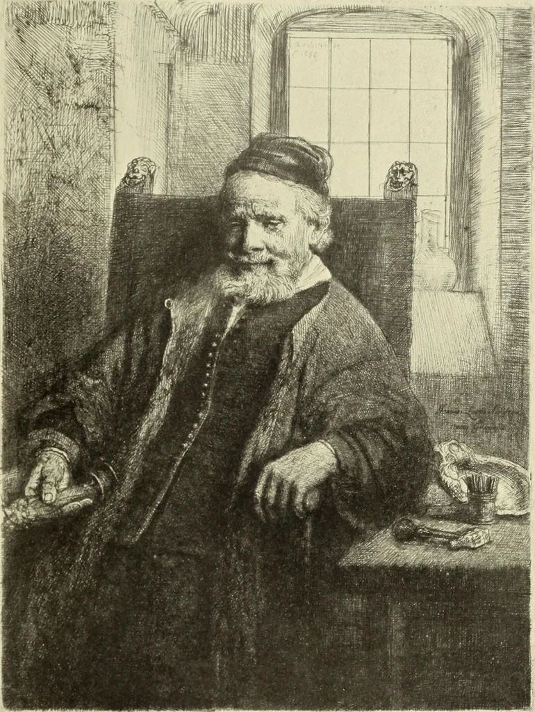 An illustration from The great painter-etchers from Rembrandt to Whistler, 1914, leaf 88