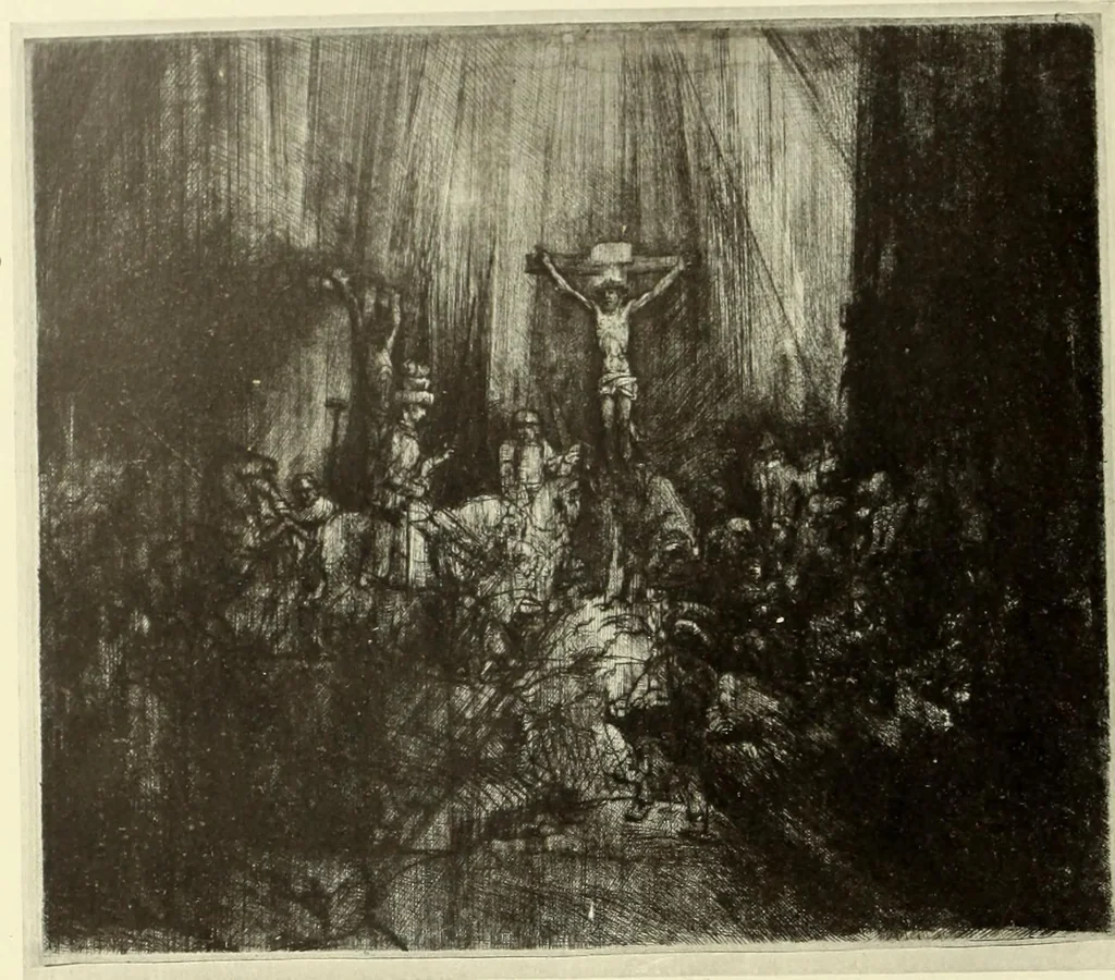 An illustration from The great painter-etchers from Rembrandt to Whistler, 1914, leaf 89