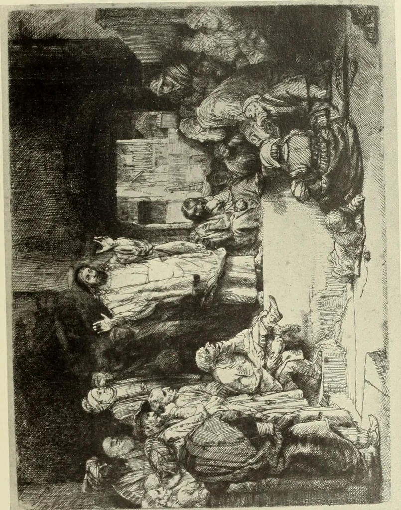 An illustration from The great painter-etchers from Rembrandt to Whistler, 1914, leaf 90