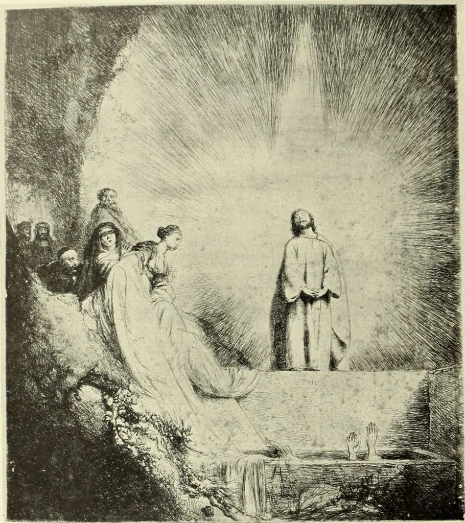An illustration from The great painter-etchers from Rembrandt to Whistler, 1914, leaf 95